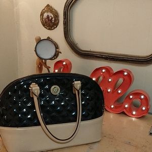 Anne Klein Dome Quilted Satchel